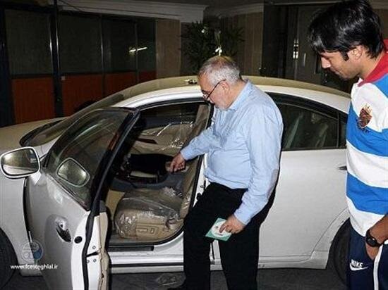 (عکس) لکسوس جنجالی فتح‌الله‌زاده که به صادقی رسید