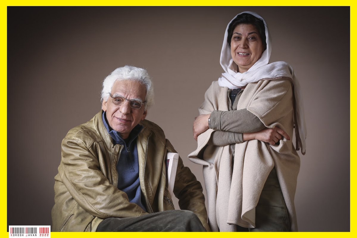 عکس‌های عاشقانه از کیومرث پوراحمد و همسرش