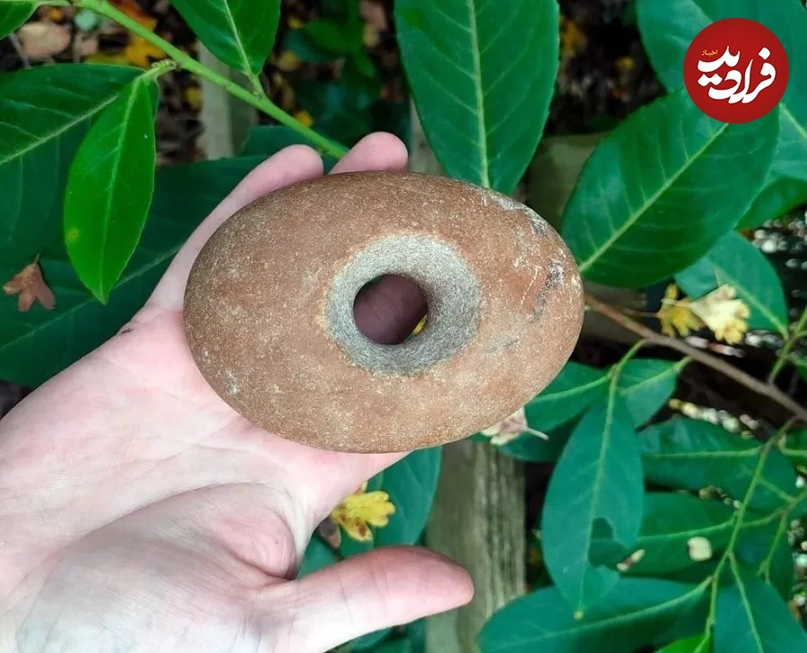 این قلوه سنگ یک گرز عصر حجری است!