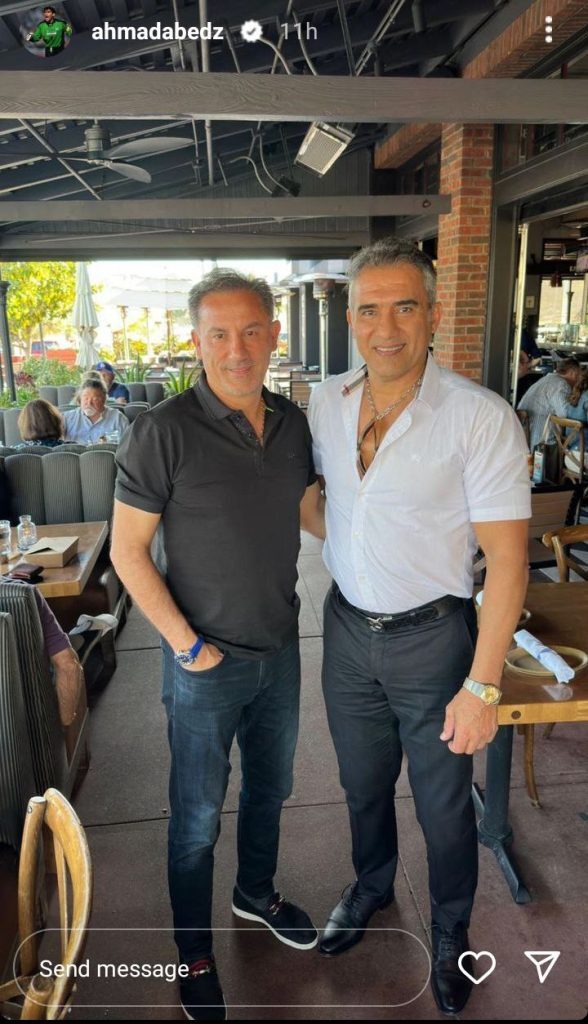 استایل و تیپ جدید احمدرضا عابدزاده در اروپا