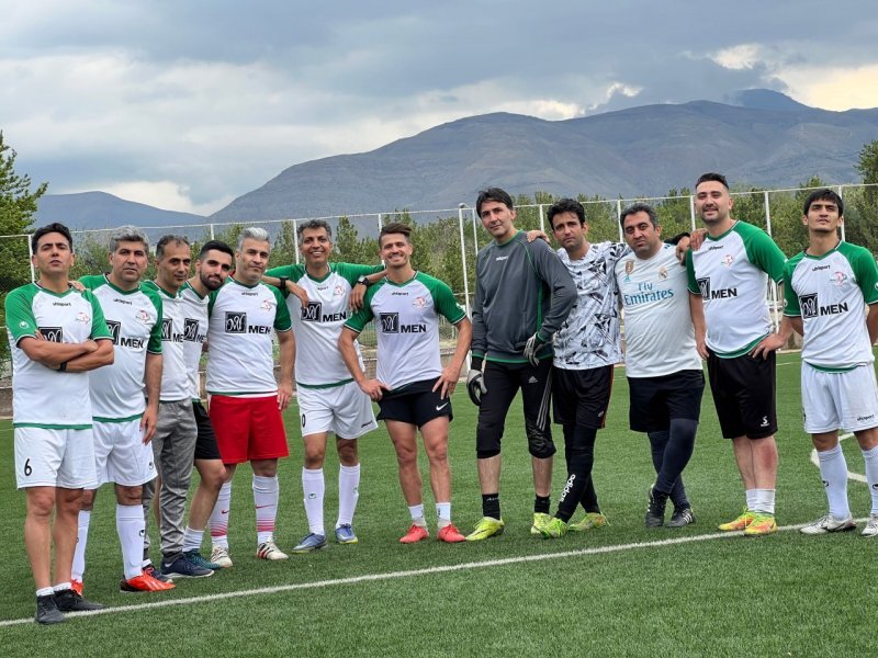 (عکس) عنایتی و وریا میهمان یاران فردوسی‌پور در کمپ