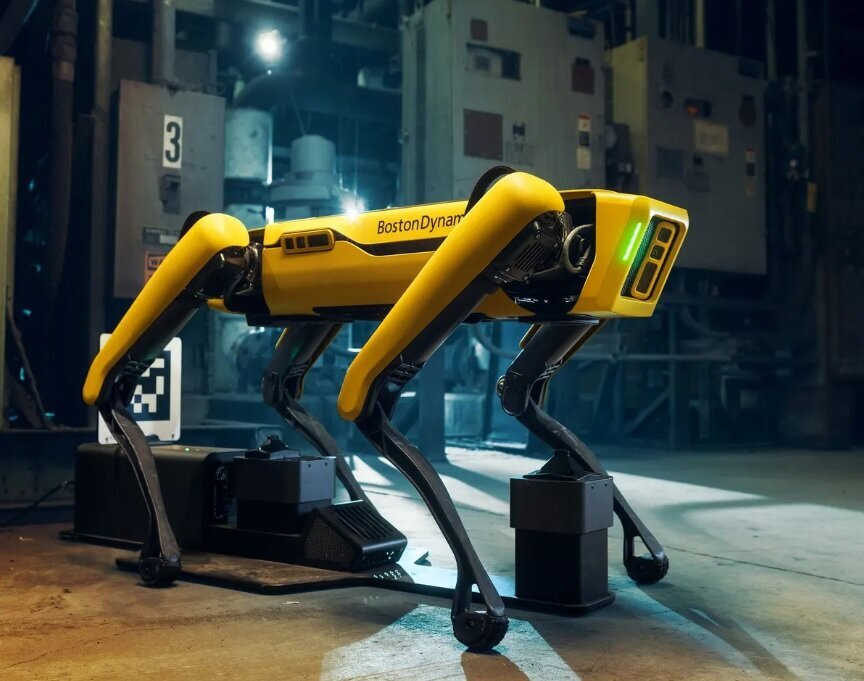 (عکس) پیوستن سگ روباتی به نیروی پلیس