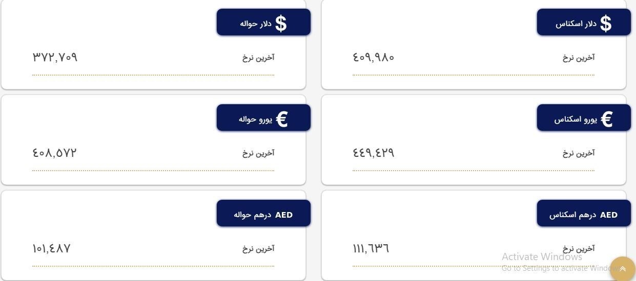 افزایش قیمت ارز‌ها در مرکز مبادلات/ دلار ۴۰ هزار و ۹۹۸ تومان شد