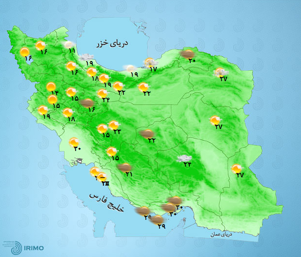 آب و هوای کشور