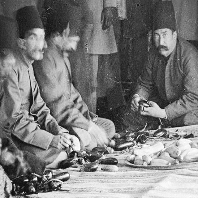 تولد اصطلاح بادمجان دور قاب‌چین از یک بیمارستان