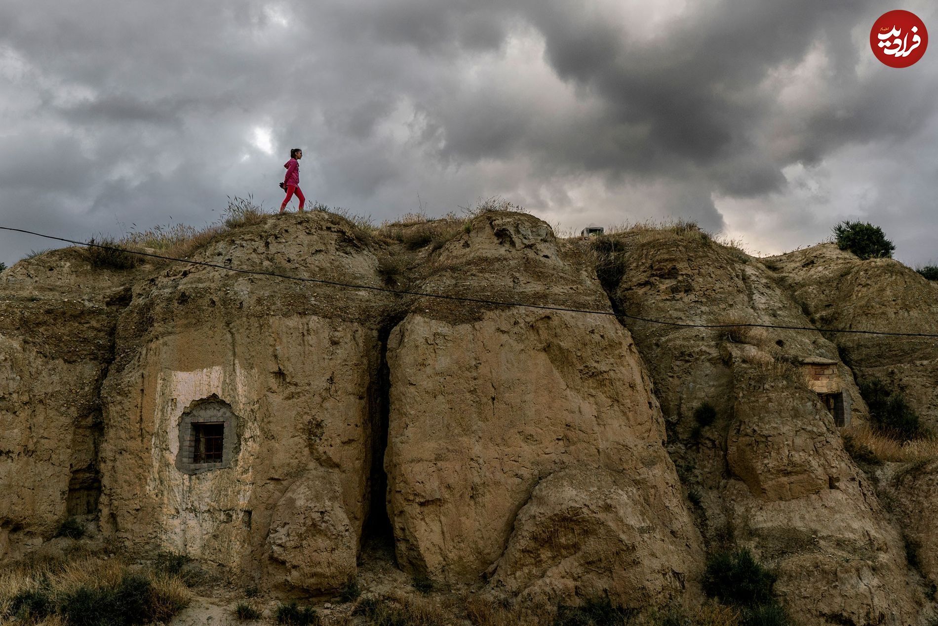تصاویری از زندگی غارنشین‌ها در اسپانیا