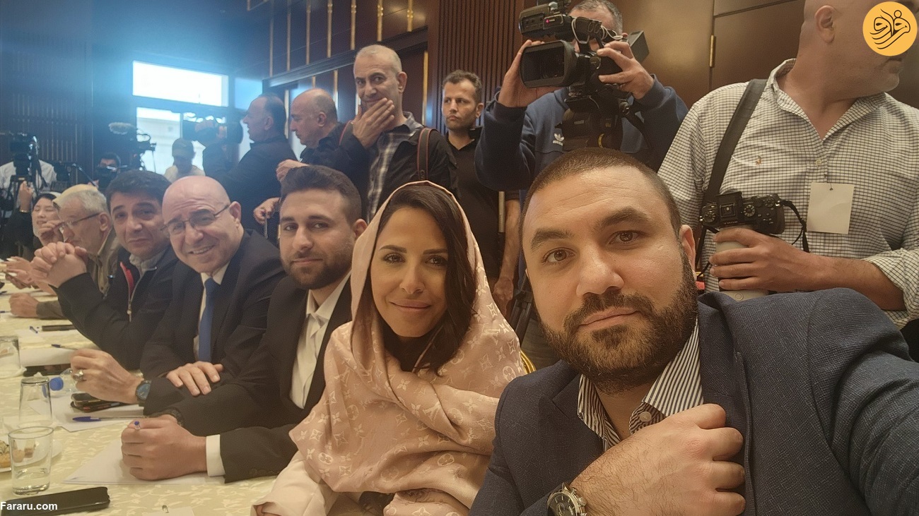 (عکس) محجبه شدن خبرنگار لبنانی در سفارت ایران خبرساز شد