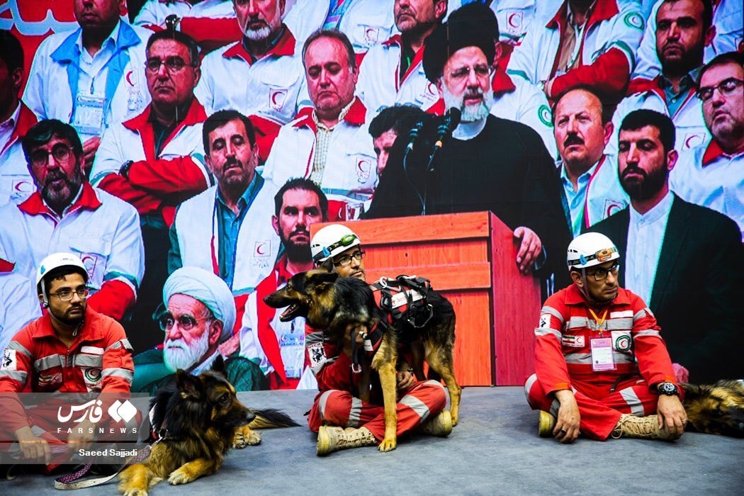 عکس عجیب «فارس» از رئیسی