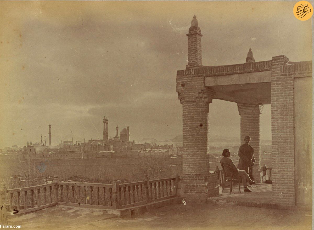 تصویری سحرانگیز از قم در زمان ناصرالدین شاه