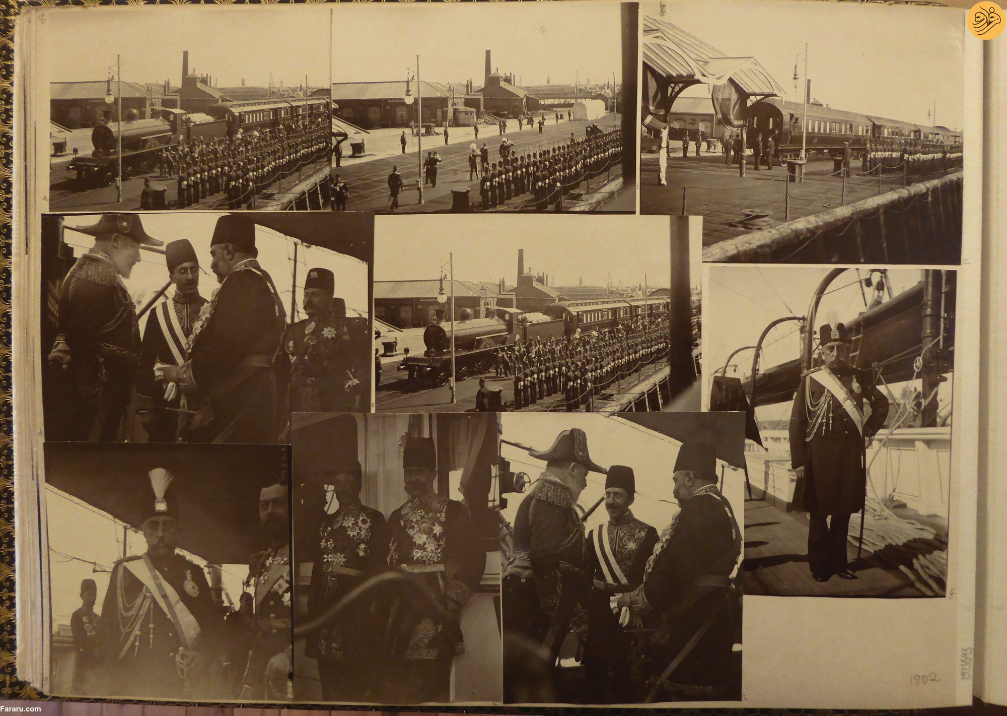 (تصاویر) کاریکاتور مظفرالدین شاه در مجله‌های طنز اروپا