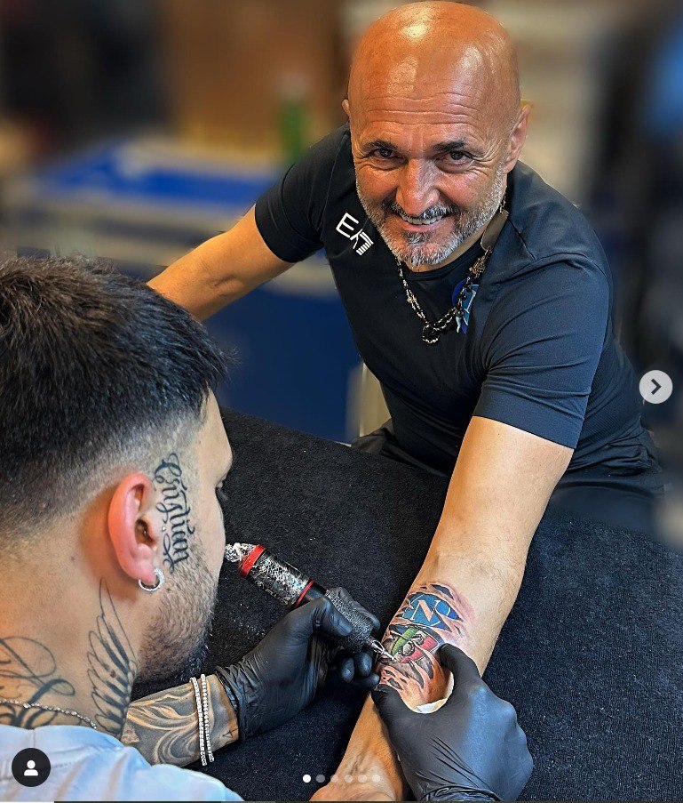 (عکس)اولین تتوی اسپالتی به افتخار قهرمانی