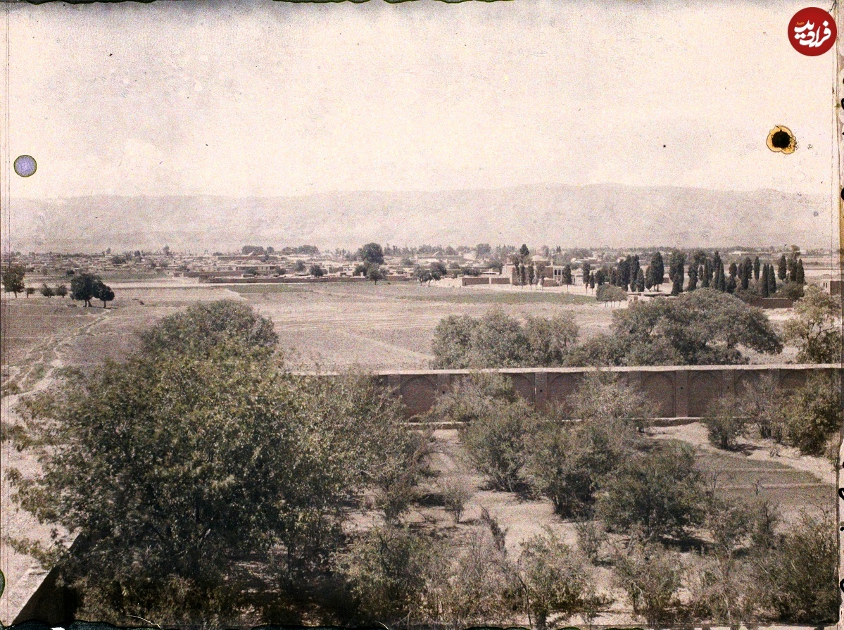 (تصاویر) شیراز ۱۰۰ سال قبل، به روایت عکس‌های «رنگی»