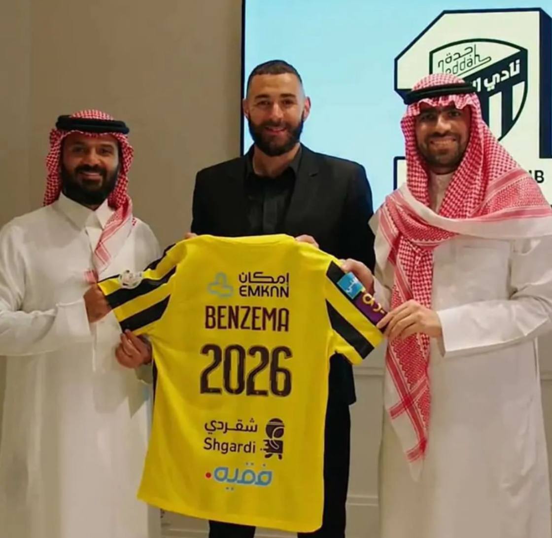 (ویدئو) بنزما رسما به الاتحاد عربستان پیوست