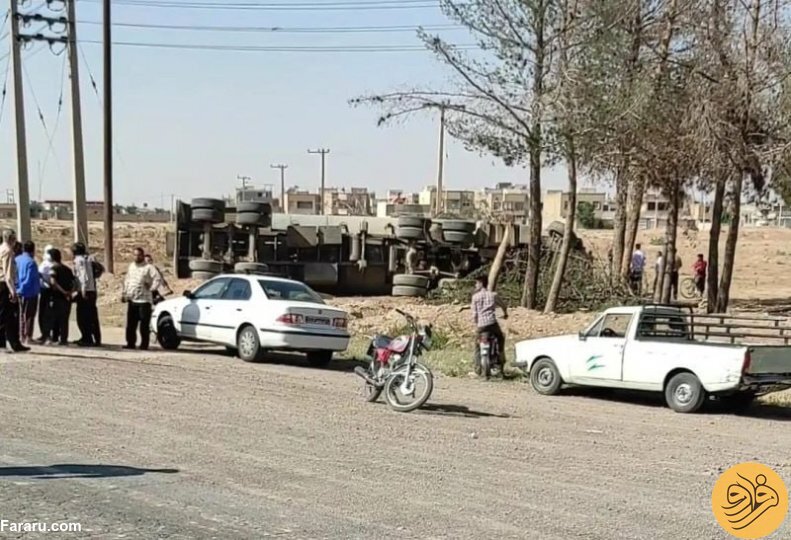 (عکس) تصاویر دلخراش صحنه تصادف منجر به فوت ترنم شاهین‌زاده