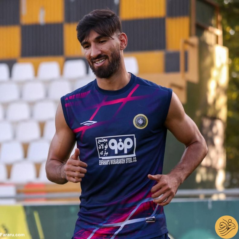 (عکس) گزینه پرسپولیس در تمرین سپاهان آفتابی شد