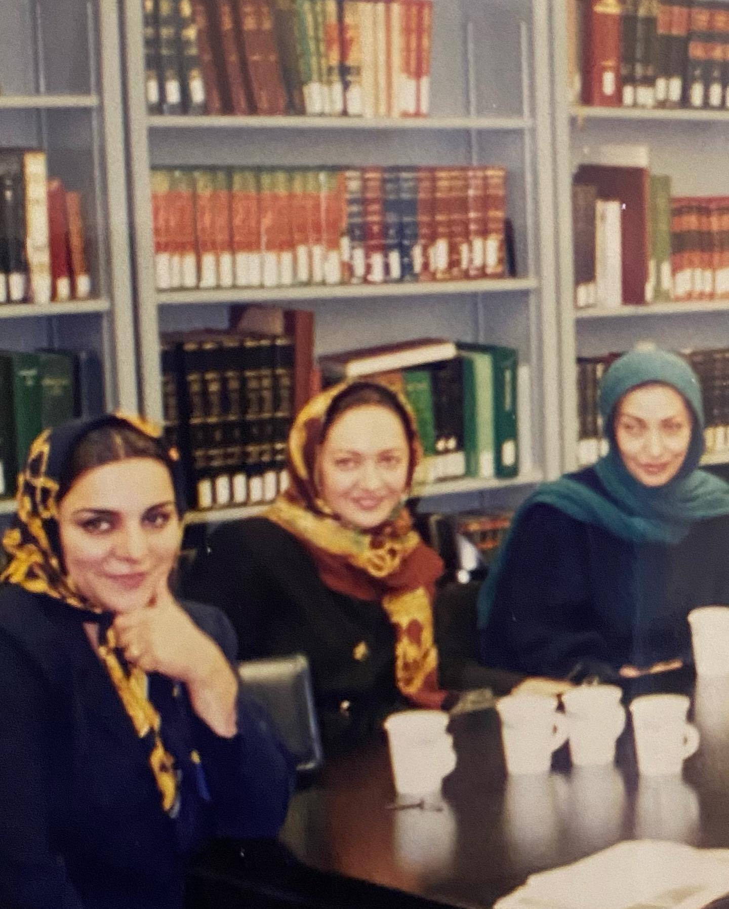 (تصویر) یاد نیکی کریمی از فریماه فرجامی در سفر به آمریکا