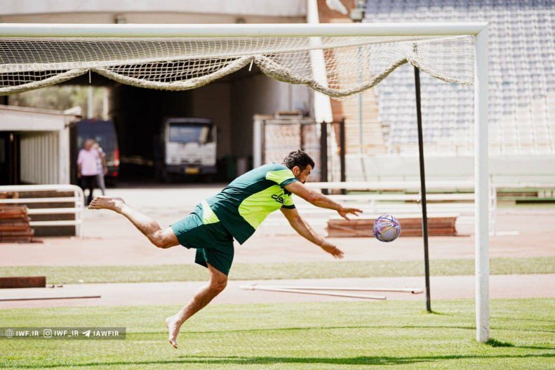 دروازه بانی حسن یزدانی در اردوی تیم ملی