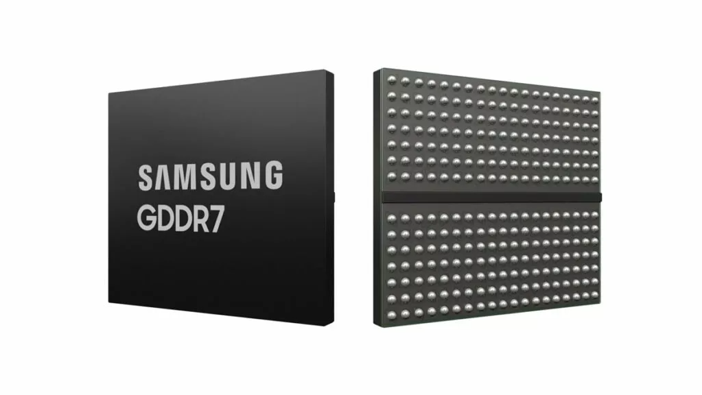 سامسونگ توسعه حافظه GDDR۷ DRAM خود را به پایان رساند؛ پهنای باند ۱.۵ ترابیتی