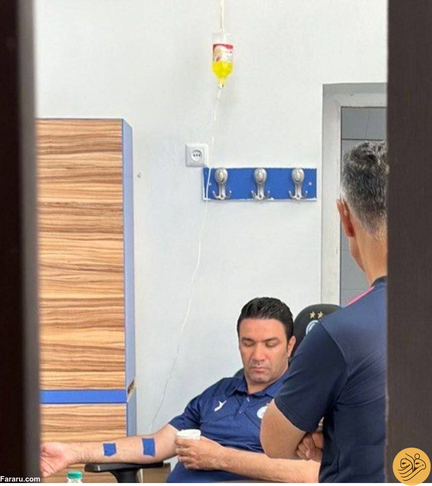 (عکس) شرایط جسمی جواد نکونام چگونه است؟