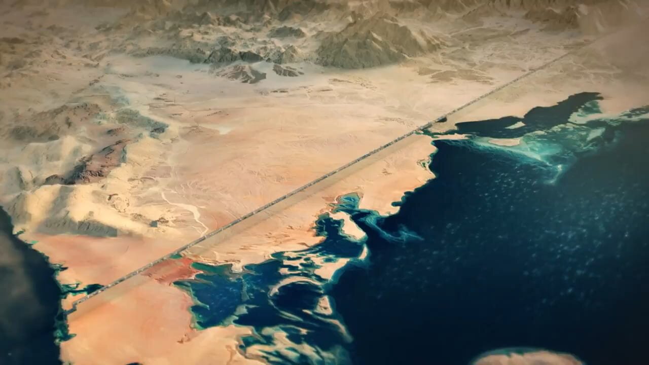 (تصاویر) شهر جدید بن‌سلمان بر پایه هوش‌مصنوعی!
