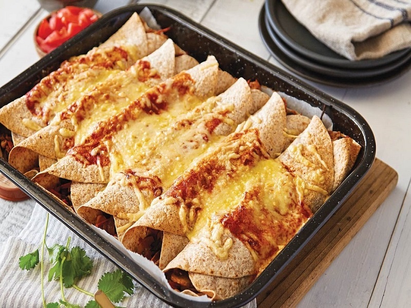 آنچیلادای مرغ؛ مرغ مکزیکی با طعمی خاص و ویژه