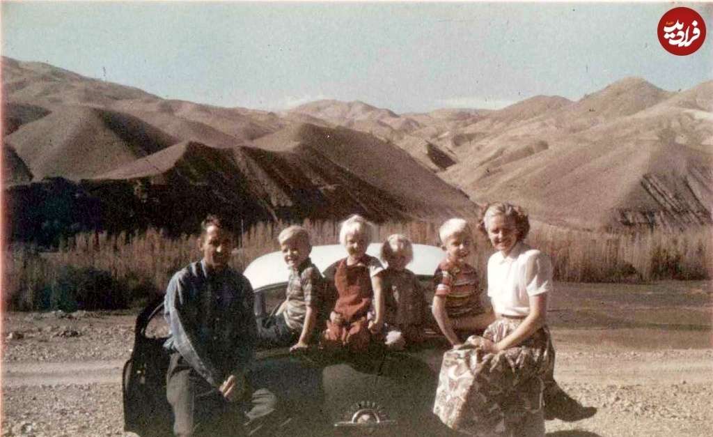 (عکس) «خانواده آمریکایی در کنار رودخانه جاجرود»؛ سال ۱۳۳۶