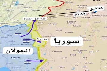 نقشه اسرائیل لو رفت؛ رژیم صهیونیستی به دنبال تجزیه سوریه و ایجاد گذرگاهی برای ارتباط با کردها در شمال این کشور است