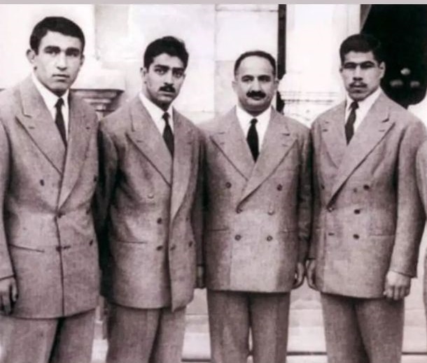 عکس کمیاب از تختی و فردین