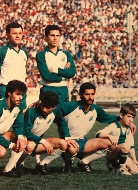 (تصویر) انتشار عکس کودکی رضا گلزار کنار فیروز کریمی