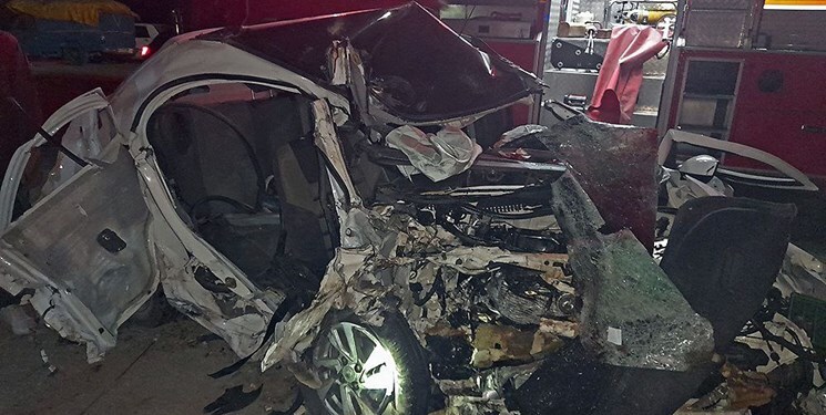 سانحه مرگبار در جاده مشهد سرخس با ۵ کشته و ۳ مجروح