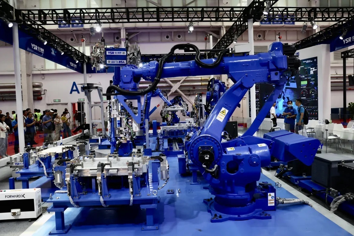 (عکس) نمایشگاه ربات‌ها در چین