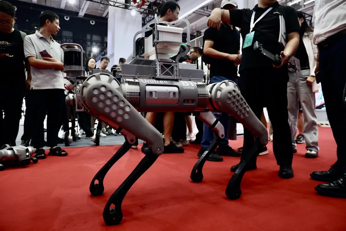 (عکس) نمایشگاه ربات‌ها در چین