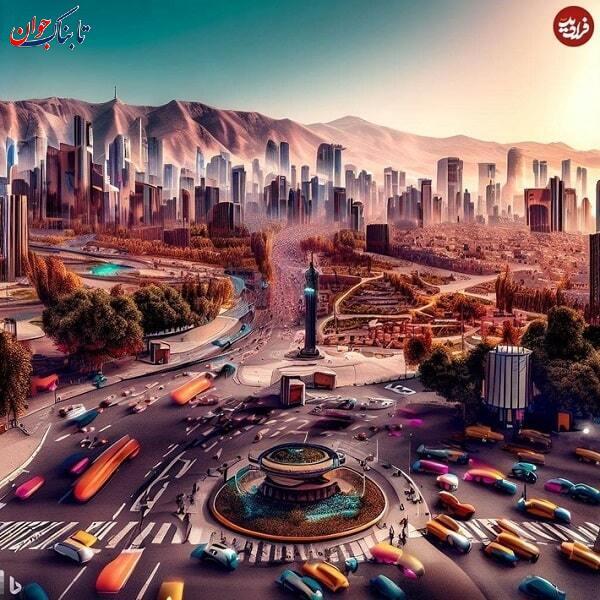 (ویدئو) تصویر هوش مصنوعی از آینده ایران چگونه است؟