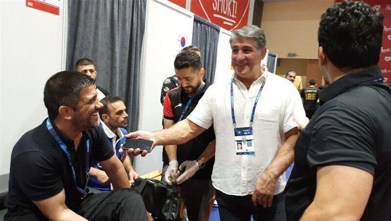 (عکس) علیرضا حیدرى تیم ملى را سورپرایز کرد