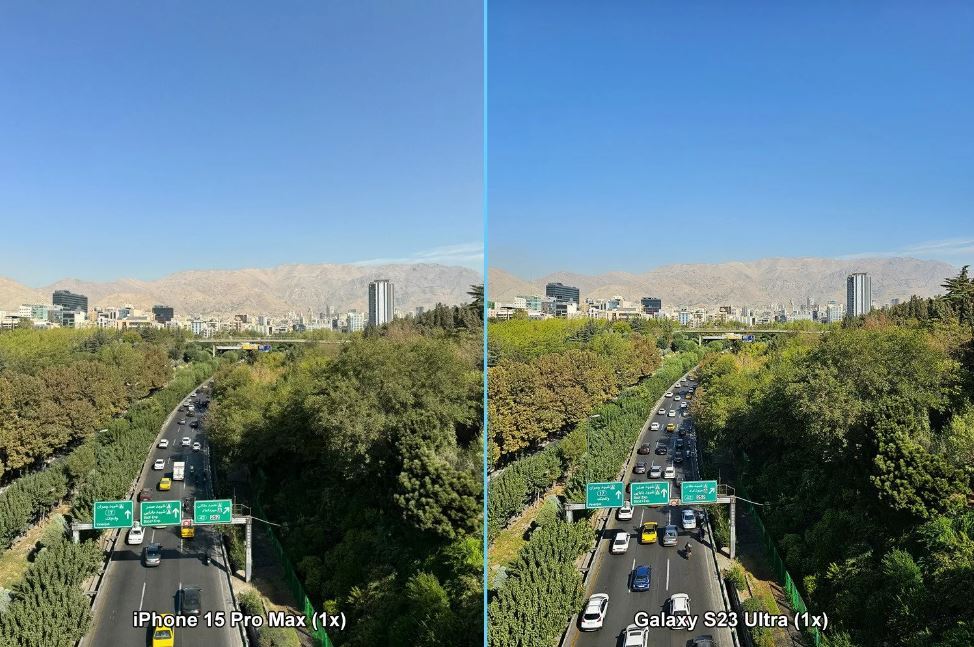 مقایسه آیفون ۱۵ پرو مکس و گلکسی اس ۲۳ اولترا