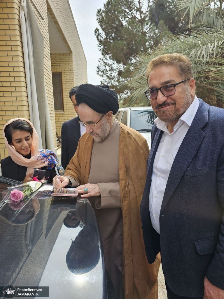(تصاویر)۳ عکس جدید از سیدمحمد خاتمی با حال و هوای متفاوت