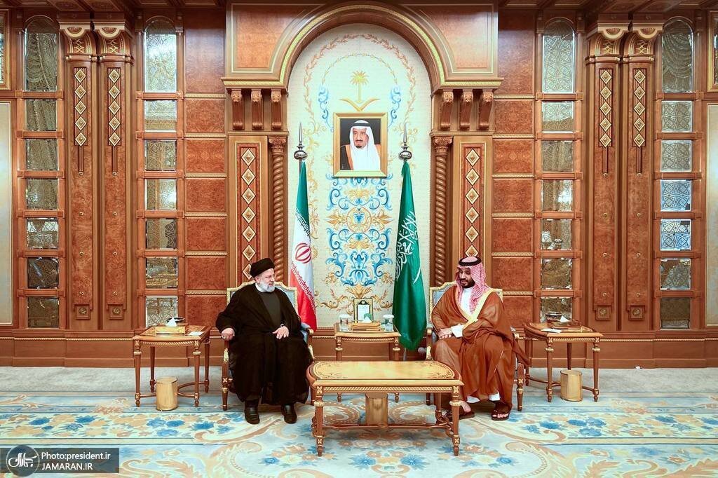 دیدار محمد بن سلمان و ابراهیم رئیسی