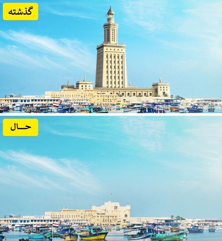 عجایب هفتگانه دنیای باستان در گذشته چه شکلی بودند؟//