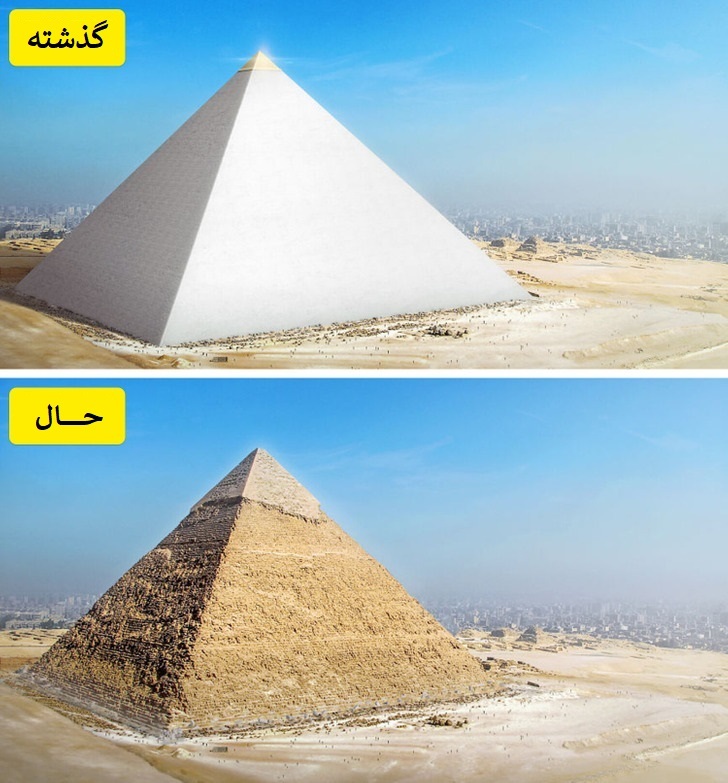 عجایب هفتگانه دنیای باستان در گذشته چه شکلی بودند؟//