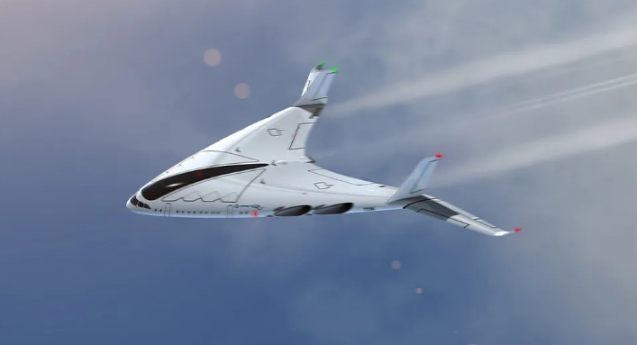 طراحی باورنکردنی هواپیمای مافوق صوت «جنگ ستارگان» با سرعت ۱،۸۵۰ کیلومتر بر ساعت