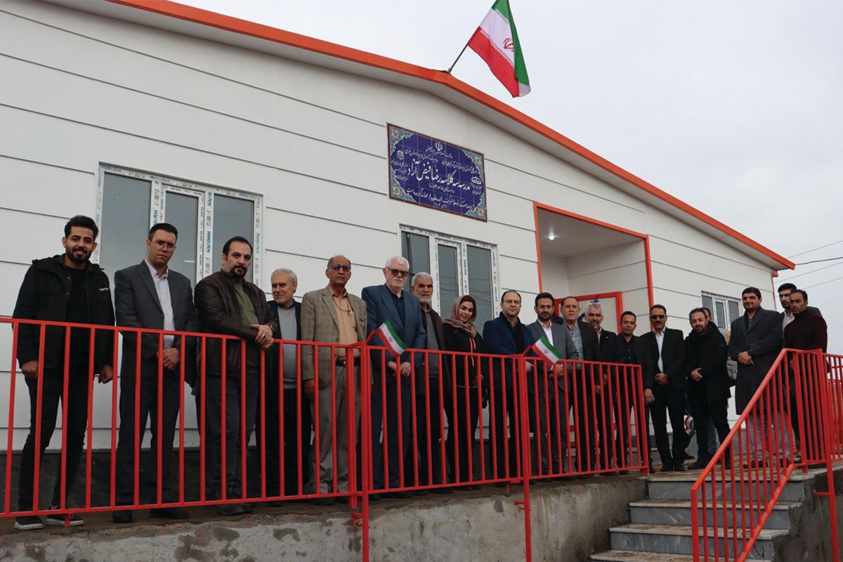 اسنپ مدرسه‌ای ابتدایی در روستای بلسور علیا ساخت