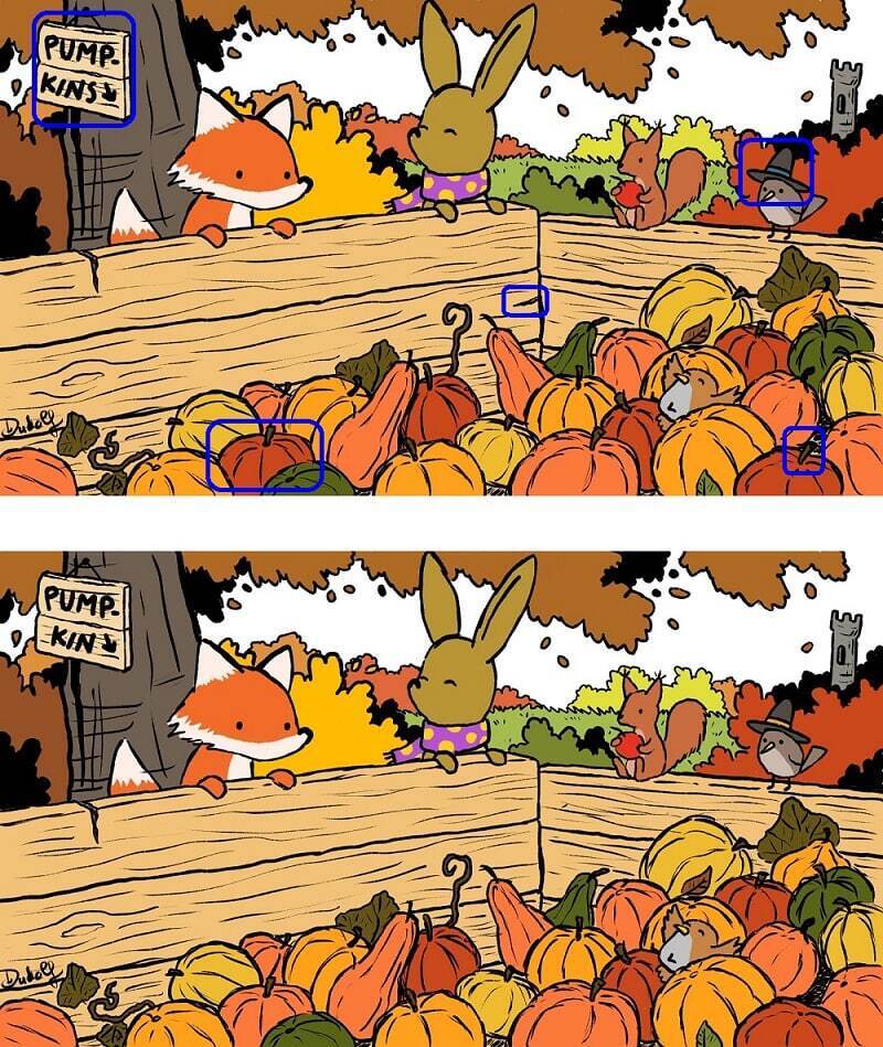 آیا به اندازه‌ای سریع هستید که ۱۰ ثانیه‌ای ۵ تفاوت را کشف کنید؟!