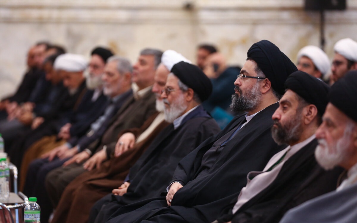 تصویری جالب از خوش و بش برادر سیدحسن خمینی و امام جمعه تهران