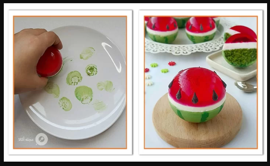 چیزکیک مدرن هندوانه