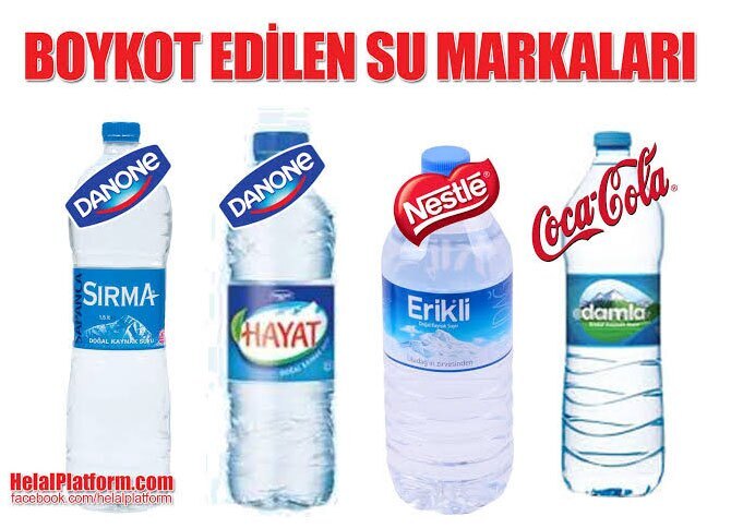 (عکس) فراخوان تحریم شرکت آب معدنی ترکیه پس از انتشار تصویری جنجالی از ارتش اسراییل