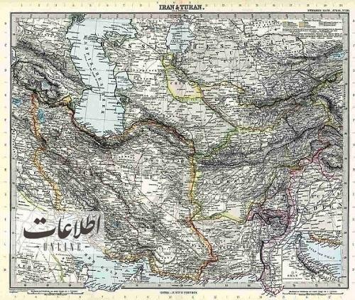 (عکس) نقشه تاریخی مالکیت جزایر سه‌گانه ایرانی را ببینید