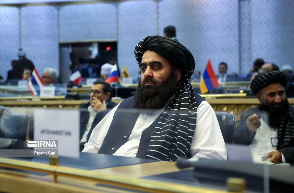 (عکس) حضور پررنگ نمایندگان طالبان در کنفرانس بین‌المللی تهران درباره فلسطین