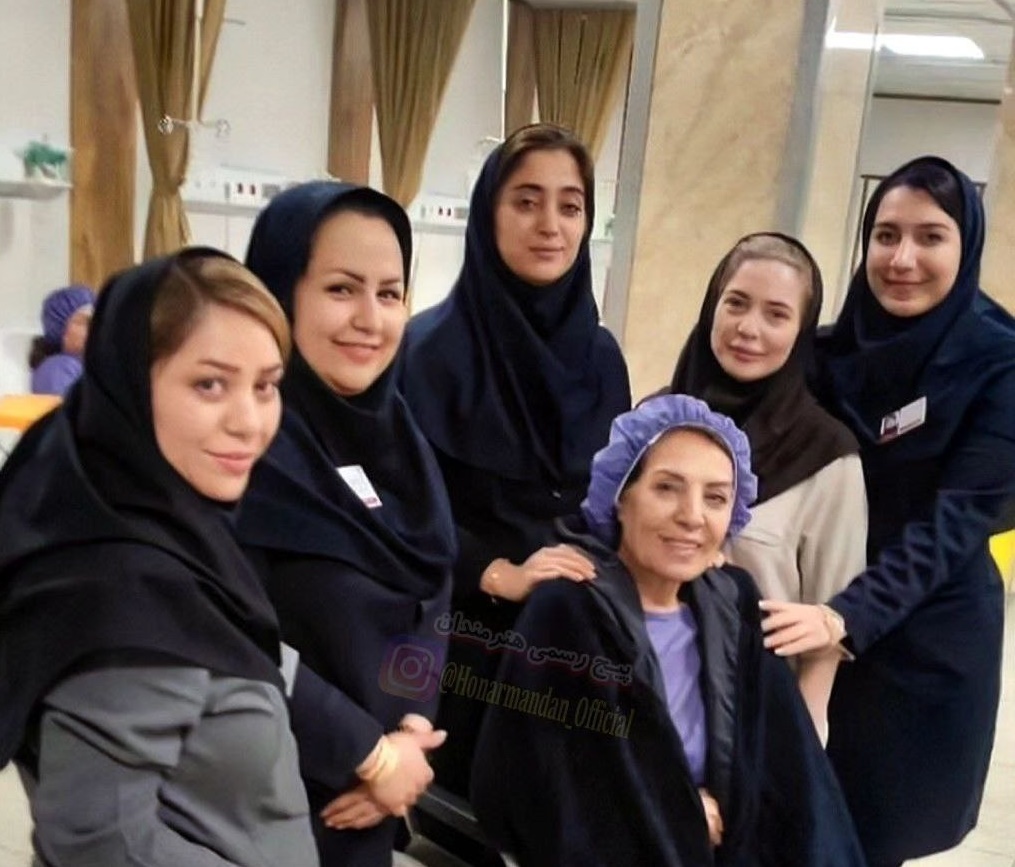 چهره زهره حمیدی بعد از شیمی درمانی