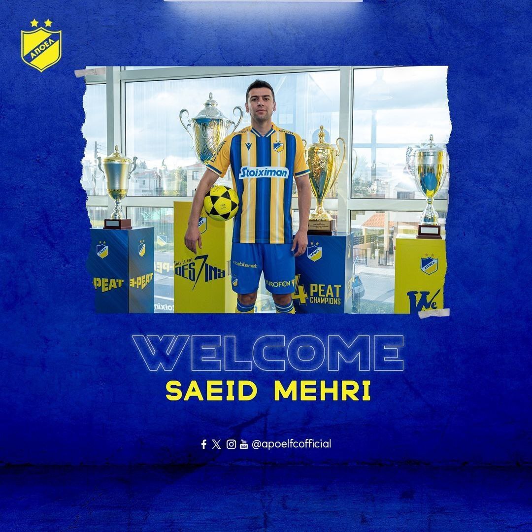سعید مهری شاگرد ساپینتو شد سعید مهری شاگرد ساپینتو شد