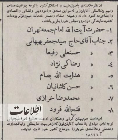 تبلیغات نامزد‌ها